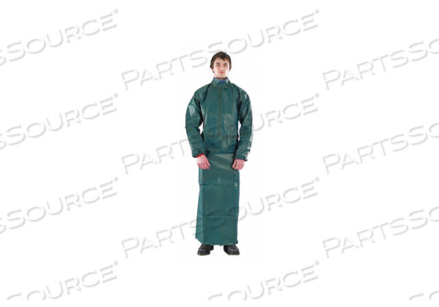 OEM#: GR40-T-92-103-07J5428 HOODED COVERALL ELASTIC GREEN 3XL PK6 by Ansell Healthcare