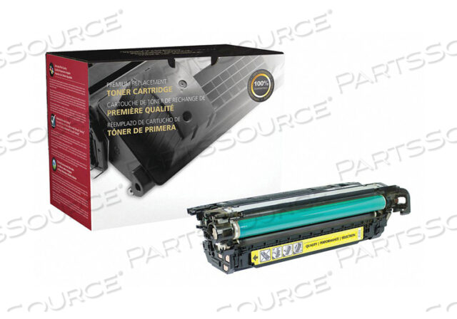 TONER CARTRIDGE YELLOW REMANUFACTURED