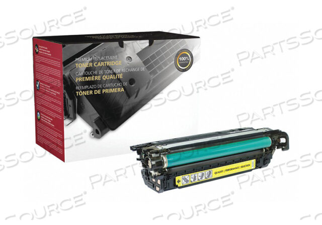 TONER CARTRIDGE YELLOW REMANUFACTURED
