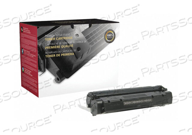 TONER CARTRIDGE BLACK REMANUFACTURED