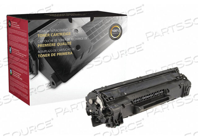TONER CARTRIDGE BLACK REMANUFACTURED