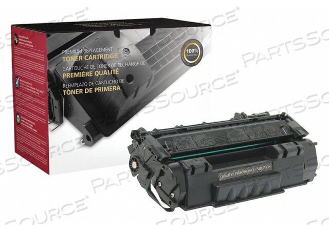 TONER CARTRIDGE BLACK REMANUFACTURED