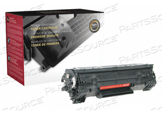 TONER CARTRIDGE BLACK REMANUFACTURED