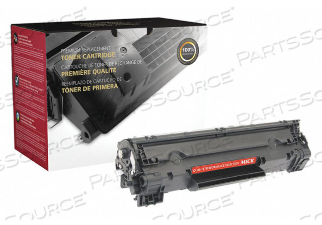 TONER CARTRIDGE BLACK REMANUFACTURED