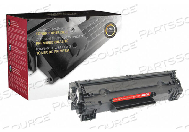 TONER CARTRIDGE BLACK REMANUFACTURED