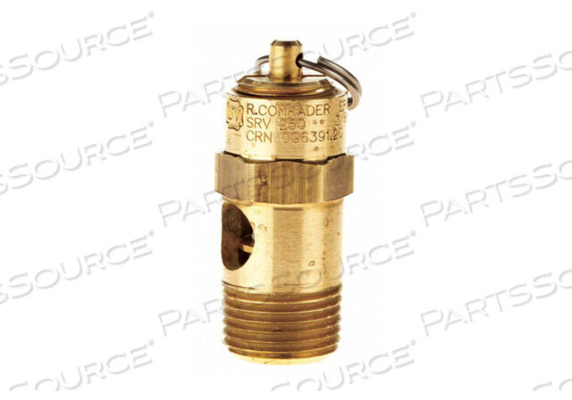 OEM#: SRV250-38-60 SSTAIR SAFETY VALVE 3/8 (M) NPT INLET by Conrader