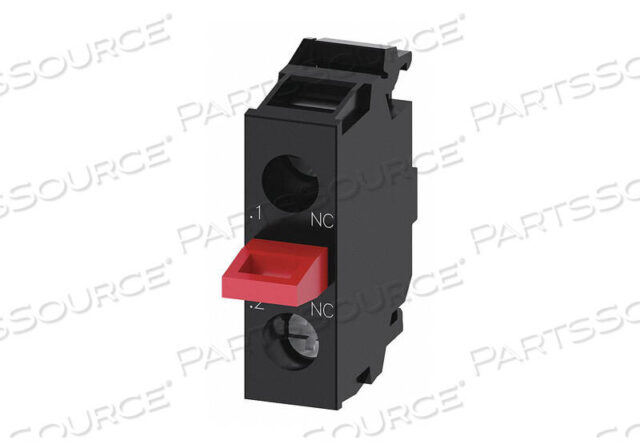 OEM#: 3SU14002AA101CA0CONTACT MODULE, 33.2 X 9.8 X 27.7 MM, 1-NC by Siemens
