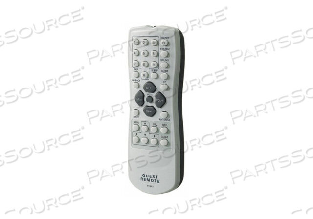 OEM#: R130J1HEALTHCARE TV BASIC GUEST REMOTE by RCA