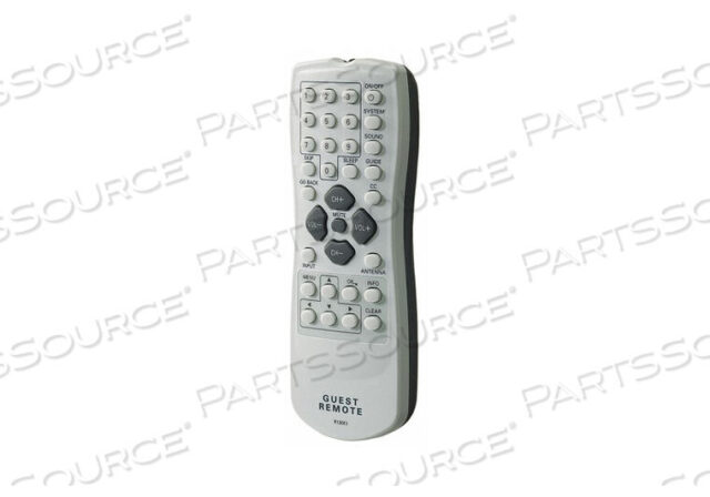 OEM#: R130K1HEALTHCARE TV EXTENDED GUEST REMOTE by RCA