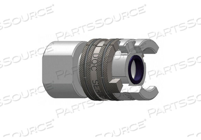 OEM#: 4PF6QUICK CONNECT SOCKET 1/2 BODY 3/4 -14 by Dixon Valve and Coupling