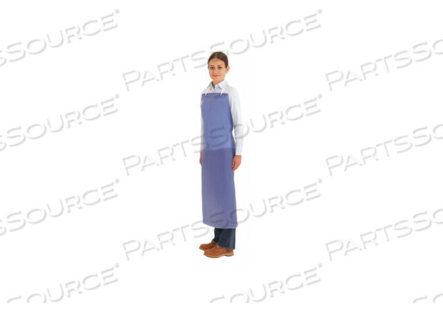 OEM#: 56-001BIB APRON BLUE 44 IN L by Ansell Healthcare