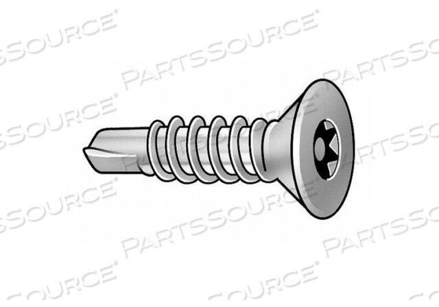 OEM#: 490630TAMPER SCREW #10-16 1 1/2 L PK50 by Tamperproof Screw Company, Inc.