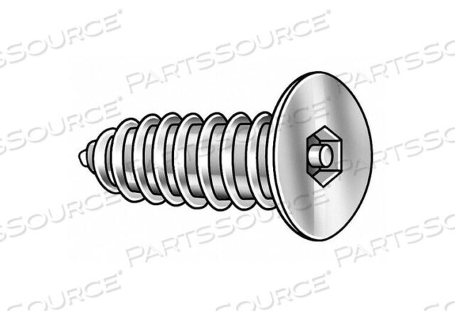 OEM#: 51350TAMPER RESIST SCREW #6 1 IN L PK25 by Tamperproof Screw Company, Inc.