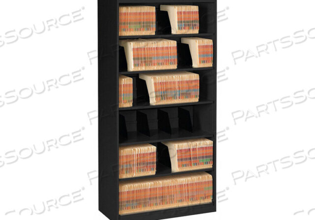 OEM#: FS360BKCABINET 36 X 75-1/4 X 17 IN BLACK by Tennsco Corp.