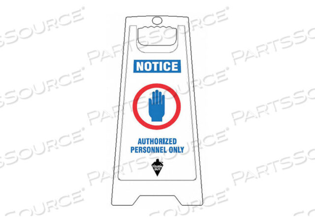 OEM#: 6DMG4FLOOR SIGN WHITE 24 IN. 2 SIDED by Tough Guy