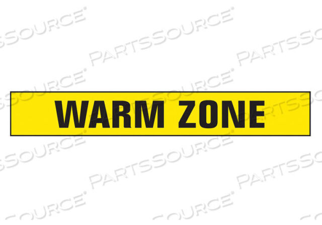 OEM#: B3104Y386-200BARRICADE TAPE W/REEL WARM ZONE 1000 FT by Presco