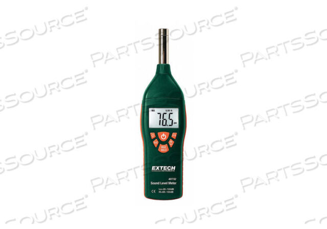 OEM#: 407732-NISTSOUND METER WITH NIST by Extech Instruments