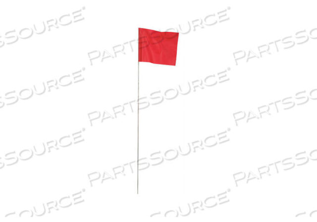 OEM#: 4521R-200MARKING FLAG RED BLANK PVC PK100 by Presco