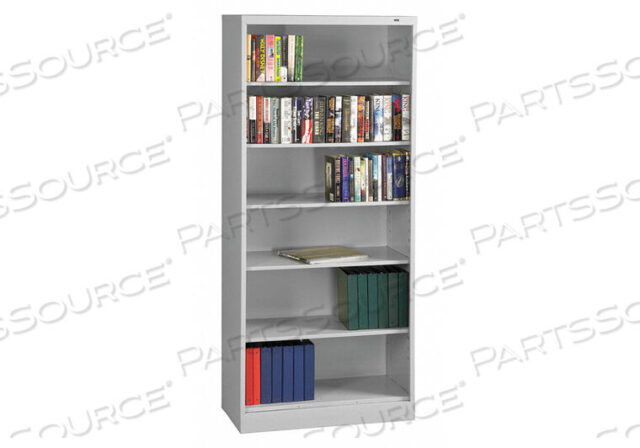 OEM#: BC18-84 LIGHT GREYBOOKCASE WIDTH 36 IN 6 SHELF GREY by Tennsco Corp.