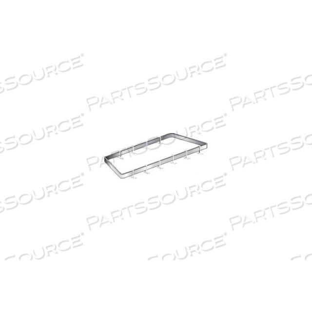 44W X 44D SS NSF CORNER STYLE POT RACK