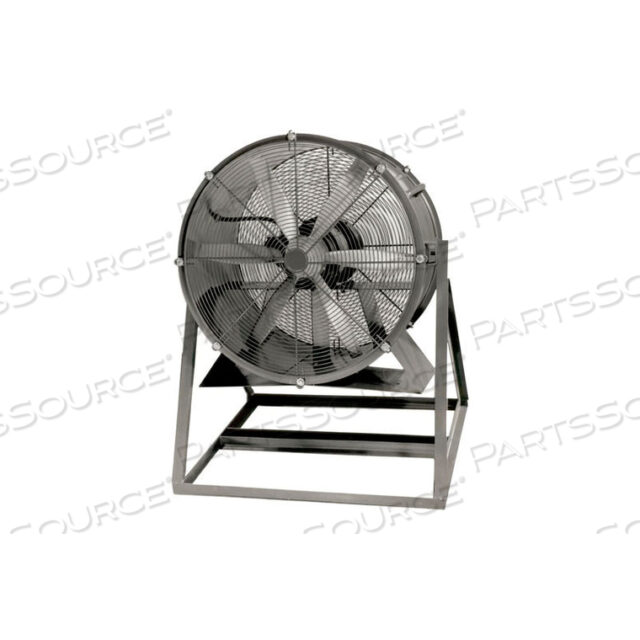 24 TEFC ALUMINUM PROPELLER FAN WITH MEDIUM STAND 1-1/2 HP 8200 CFM