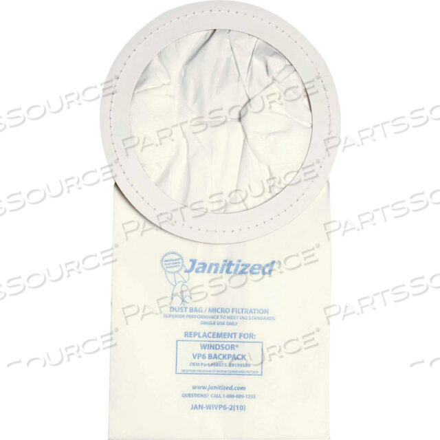 ORECK PAPER VACUUM BAG FOR ORECK OR1006