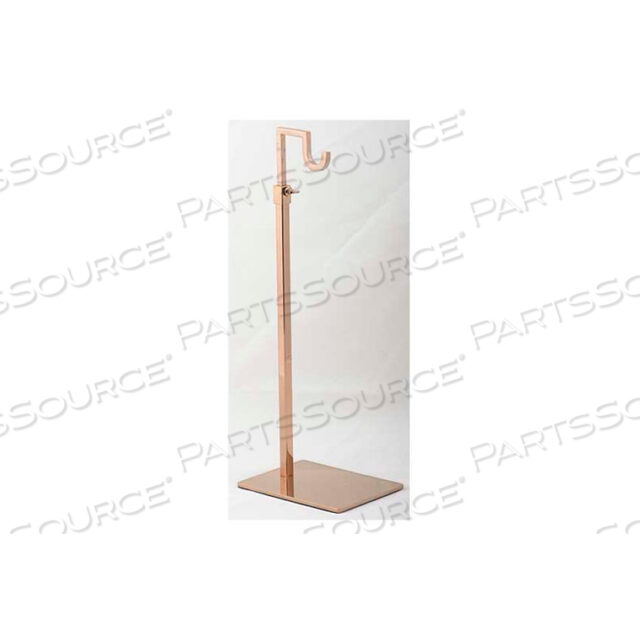 HANDBAG STAND, HOOK STYLE - ADJUSTABLE 14 - 26 HIGH - ROSE GOLD