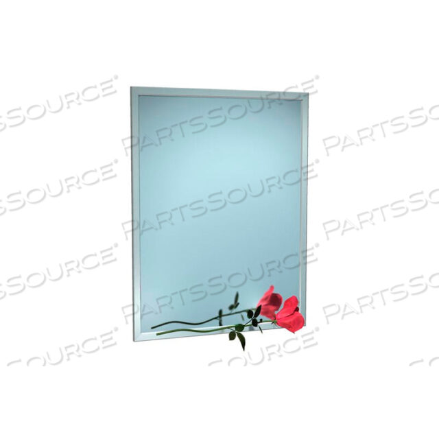 OEM#: 0600-2460STAINLESS STEEL ANGLE FRAME MIRROR - 24WX60H by Asi Group