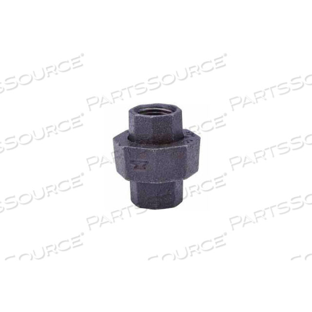 1-1/2 IN. BLACK MALLEABLE UNION 150 PSI LEAD FREE