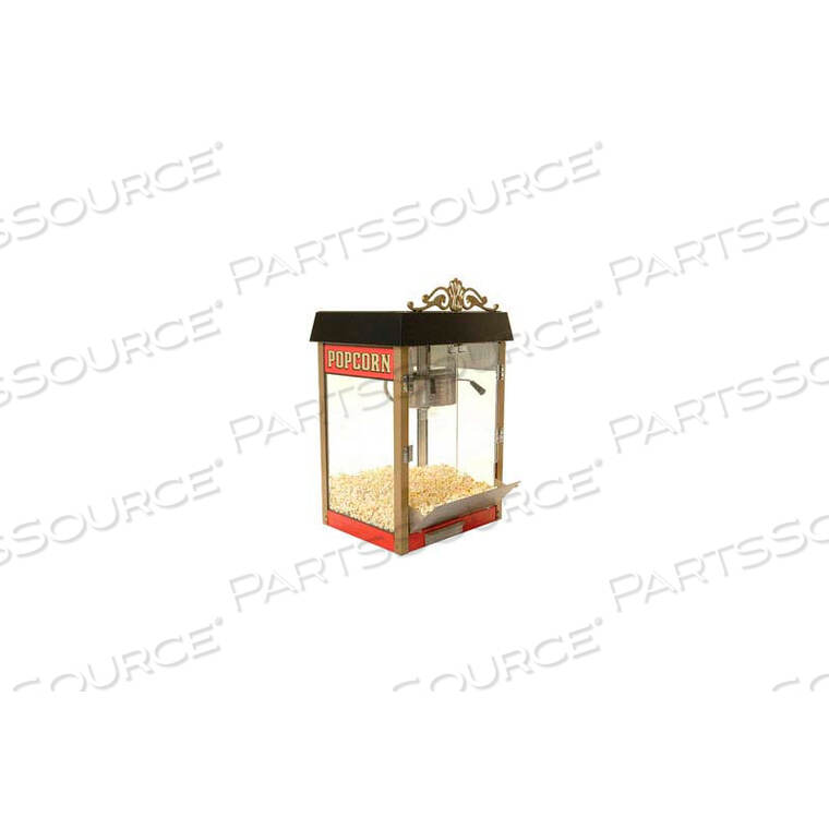 OEM#: 11040BENCHMARK USA STREET VENDOR POPCORN MACHINE 4 OZ RED 120V 980W by Winco DWL International, LLC