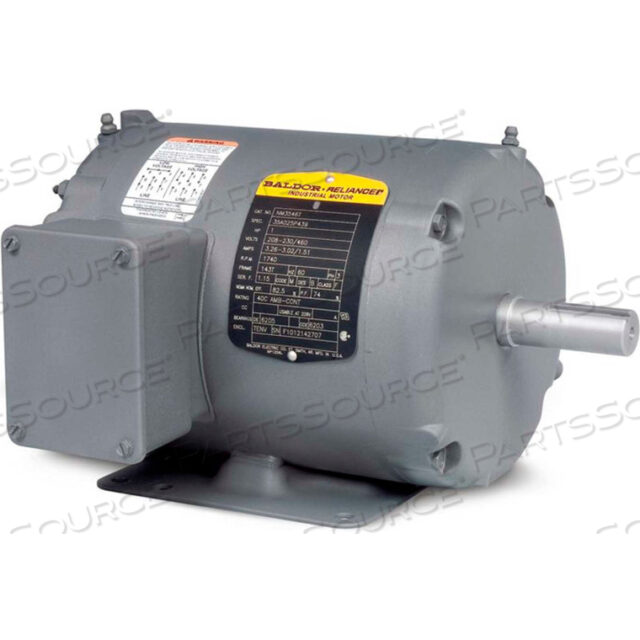 OEM#: AOM3554TMOTOR, 1.5HP, 1725RPM, 3PH, 60HZ, 145T, 3516M, TEAO, F by BALDOR