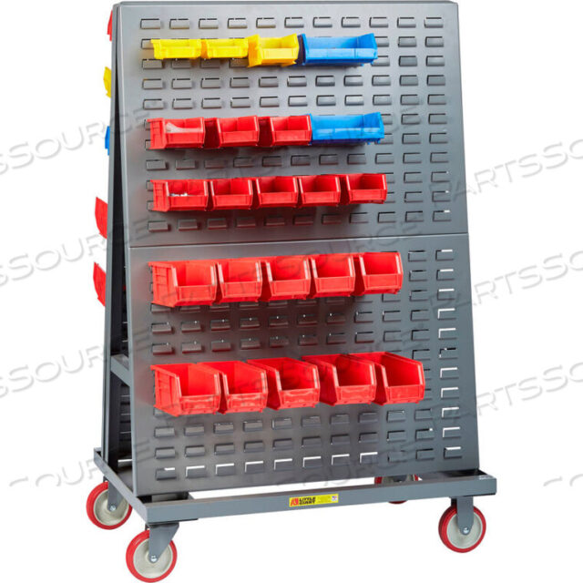 OEM#: AFLP-2436-5PYMOBILE A-FRAME - LEAN TOOL CART, LOUVERED PANELS, 24D X 36W by Little Giant