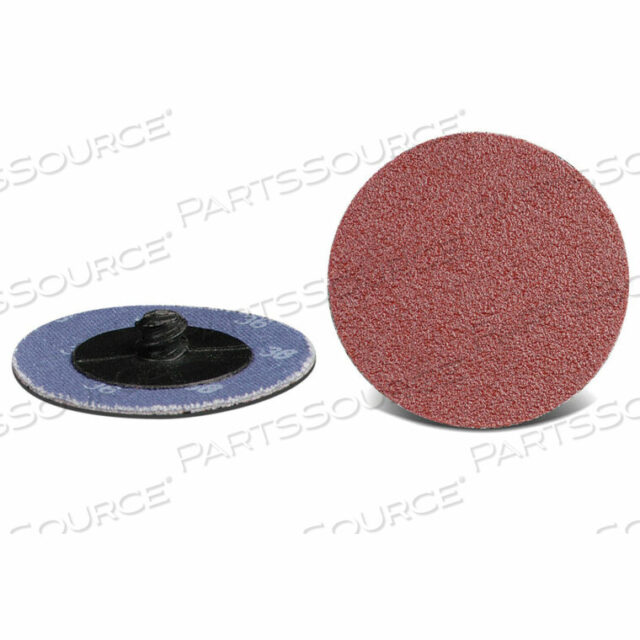 OEM#: 5952859528 CGW QUICK CHANGE DISCS - COATED, ROLL ON, 2 R/O 2-PLY AO 60G, 50 PER BOX by CGW Abrasives