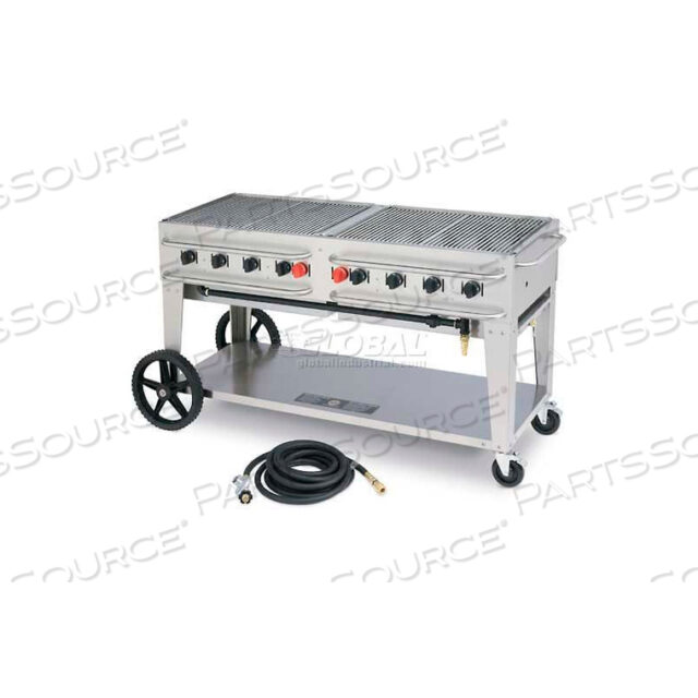 RENTAL MOBILE GRILL 60 LP - SINGLE INLET - RCB-60-SI