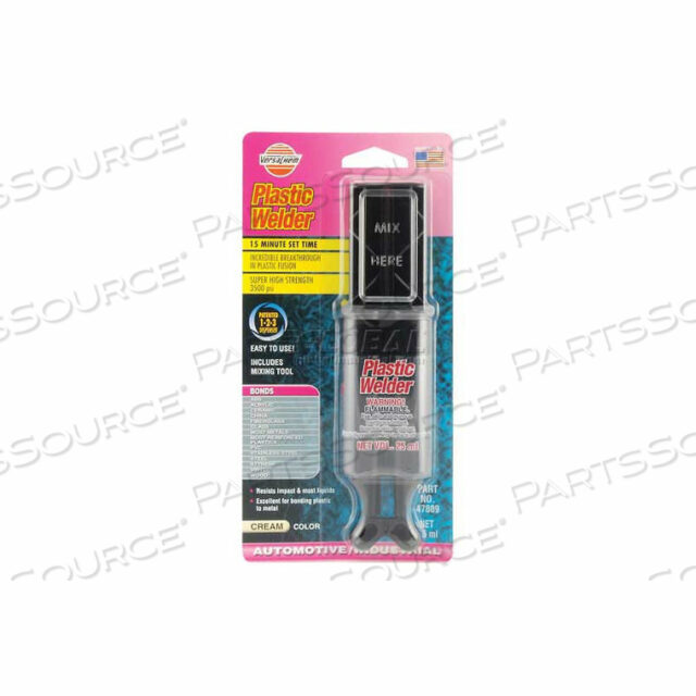 OEM#: 47809VERSACHEM PLASTIC WELDING, 25ML SYRINGE by ITW