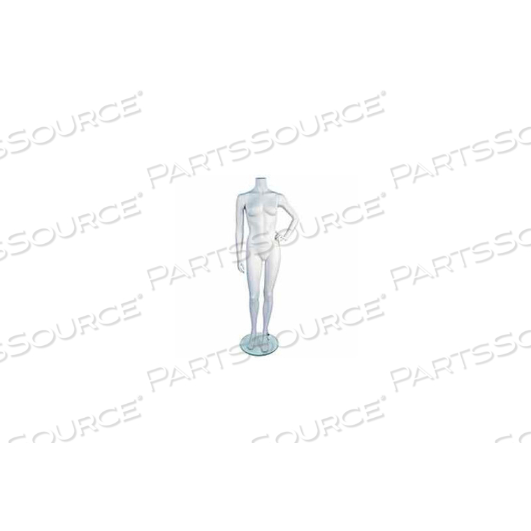 JUDY HEADLESS RIGHT ARM STRAIGHT LEFT ARM ON HIP - CAMEO WHITE
