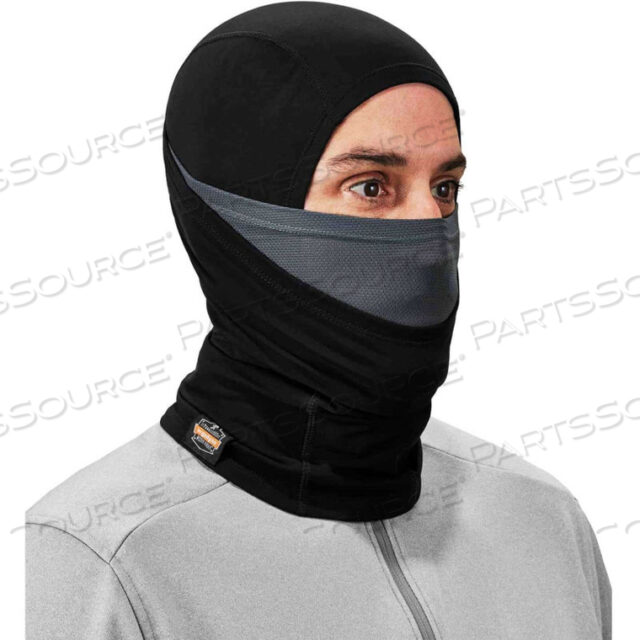 OEM#: 168446844 BALACLAVA, FACE MASK, DUAL-LAYER, BLACK by Ergodyne