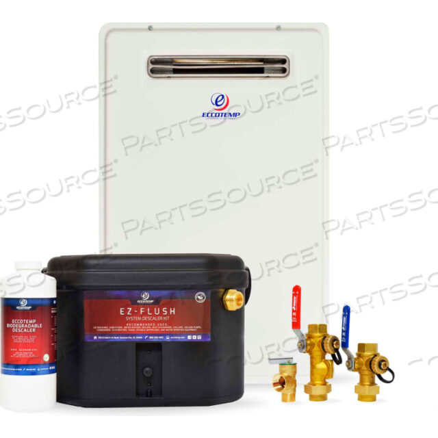 20H OUTDOOR 6.0 GPM NATURAL GAS TANKLESS WATER HEATER SERVICE KIT BUNDLE
