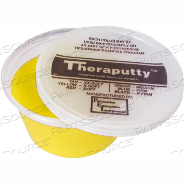 OEM#: 10-0900THERAPUTTY STANDARD EXERCISE PUTTY, YELLOW, X-SOFT, 2 OUNCE by Fabrication Enterprises