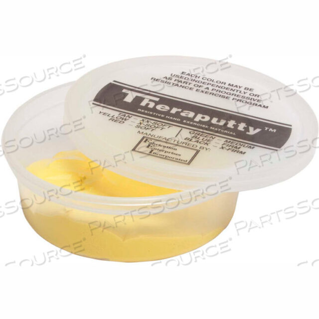 OEM#: 10-0910THERAPUTTY STANDARD EXERCISE PUTTY, YELLOW, X-SOFT, 6 OUNCE by Fabrication Enterprises