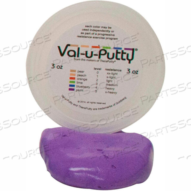 OEM#: 10-3915VAL-U-PUTTY EXERCISE PUTTY, PLUM, X-FIRM, 3 OUNCE by Fabrication Enterprises