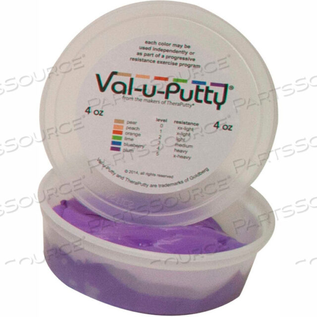 OEM#: 10-3925VAL-U-PUTTY EXERCISE PUTTY, PLUM, X-FIRM, 4 OUNCE by Fabrication Enterprises