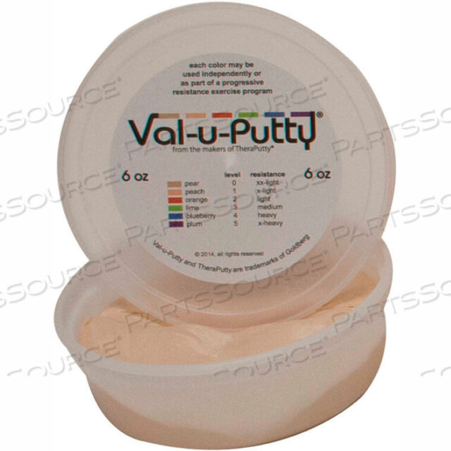 OEM#: 10-3930VAL-U-PUTTY EXERCISE PUTTY, PEAR, XX-SOFT, 6 OUNCE by Fabrication Enterprises