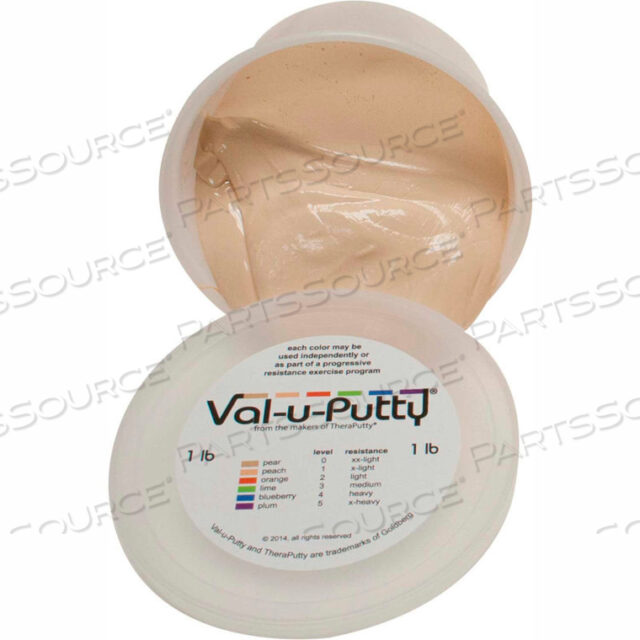 OEM#: 10-3940VAL-U-PUTTY EXERCISE PUTTY, PEAR, XX-SOFT, 1 POUND by Fabrication Enterprises