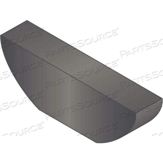 OEM#: WKC-00GWOODRUFF KEY - 3/8 W X 1-1/2 OUTER DIA. - CARBON STEEL - PLAIN - KEY NO. 1212 - USA by Flint Hills Trading