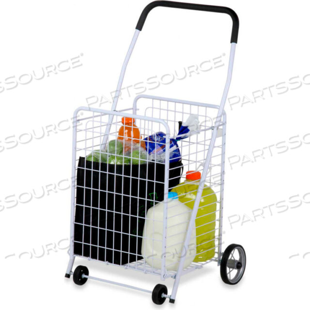 JUMBO 4 WHEEL ALL-PURPOSE FOLDING UTILITY CART, 20-3/8L X 17-5/16W X 37H, 50 LB CAPACITY