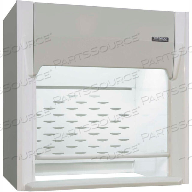 LE AIRESTREAM FUME HOOD WITH VAPOR PROOF LIGHT & SWITCH, 60W X 32D X 48H