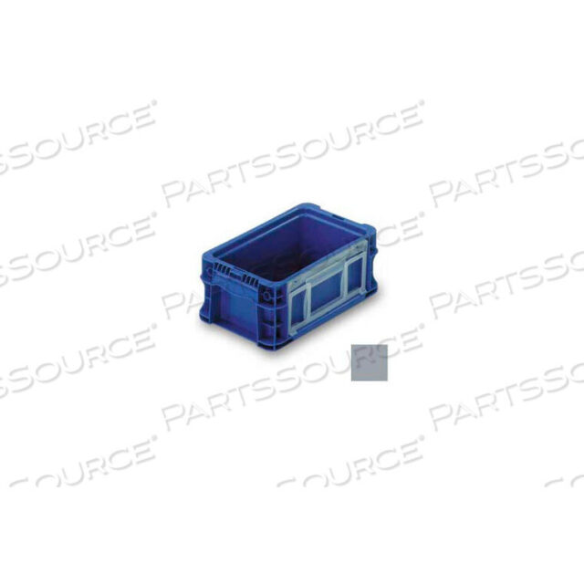 OEM#: NSO1207-5-GYORBIS STAKPAK NSO1207-5 MODULAR STRAIGHT WALL CONTAINER, 12L X 7-13/32W X 5H, GRAY by Lewisbins