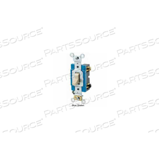OEM#: 1203-2I1203-2I 15A, 120/277V, 3-WAY AC QUIET SWITCH, BACK WIRED, IVORY by Leviton
