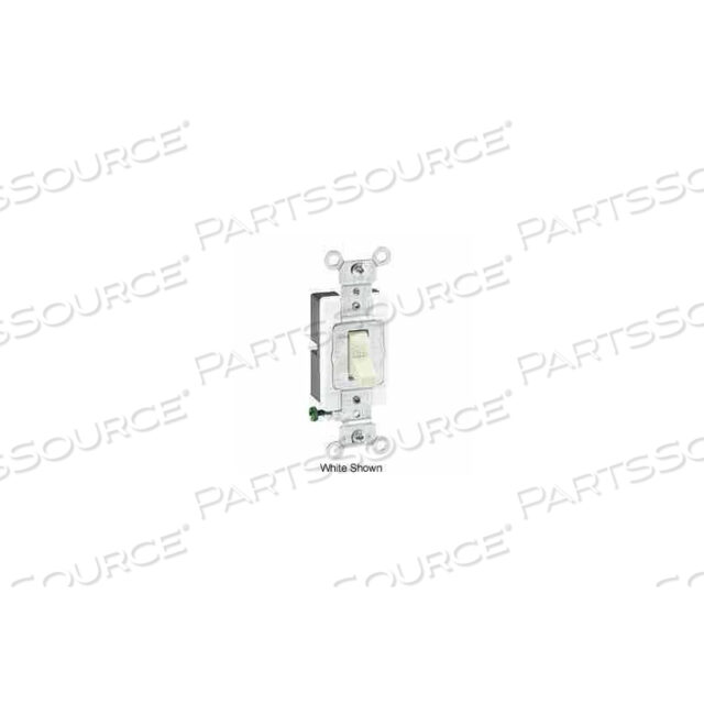 OEM#: 1221-SI1221-SI 20A, 120/277V, SINGLE-POLE AC QUIET SWITCH, IVORY by Leviton